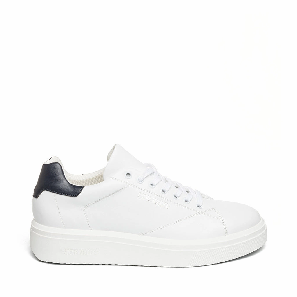 Fynner Sneaker WHITE LEATHER Mens Sneakers trending deals