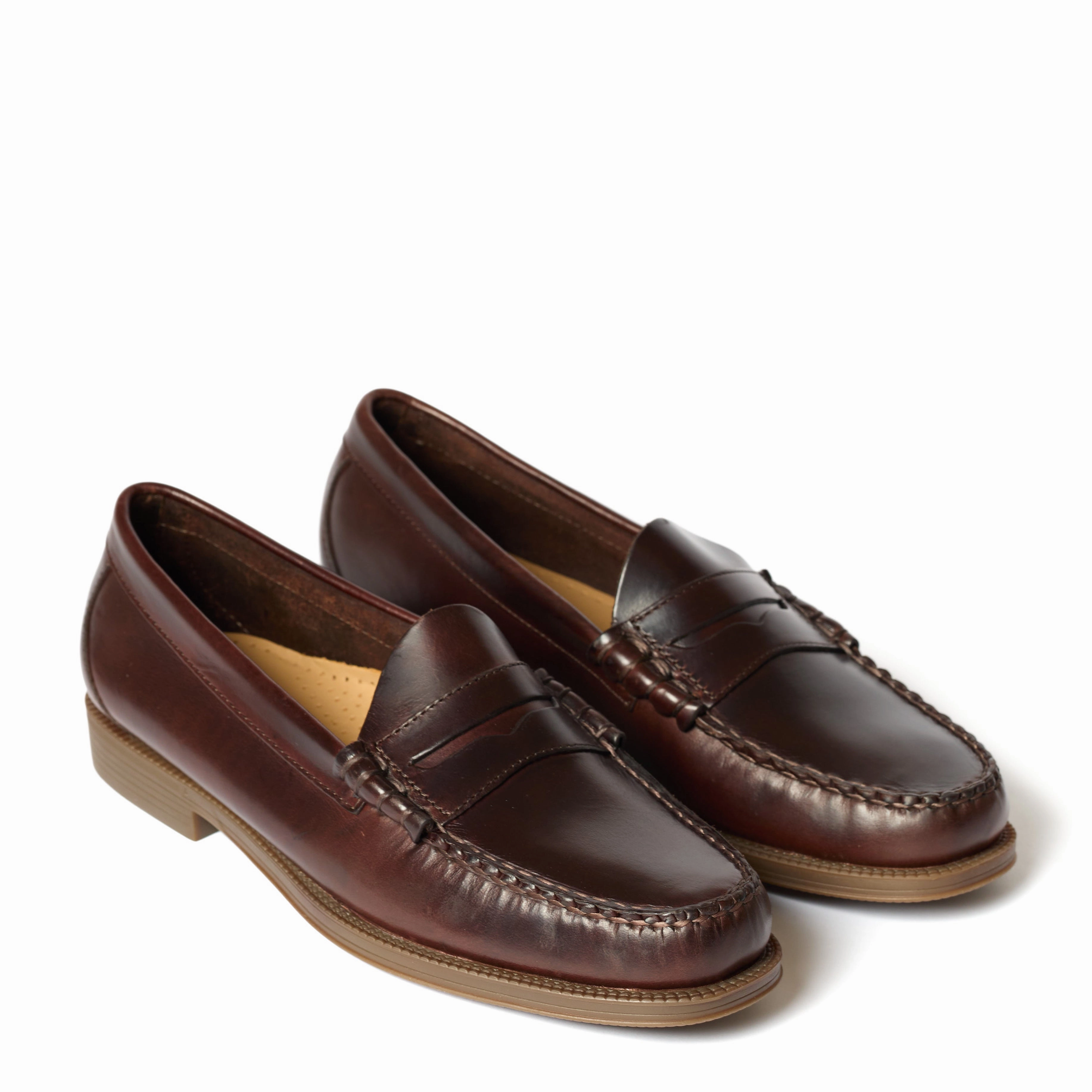 G.H Bass Easy Weejun Larson Pull Up Chocolate Leather