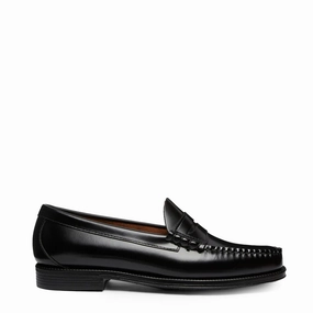 G.H Bass Weejun II Larson Moc Penny Black Leather Mens Shoes outlet price