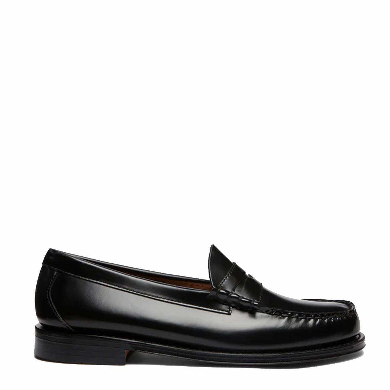 G.H.Bass Weejuns Larson Penny Loafers Black Leather Mens Shoes outlet price