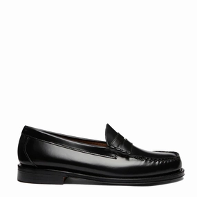 G.H.Bass Weejuns Larson Penny Loafers Black Leather Mens Shoes outlet price