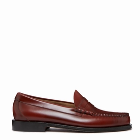 G.H.Bass Weejuns Larson Penny Loafers Smoke Paprika Leather Mens Shoes outlet price