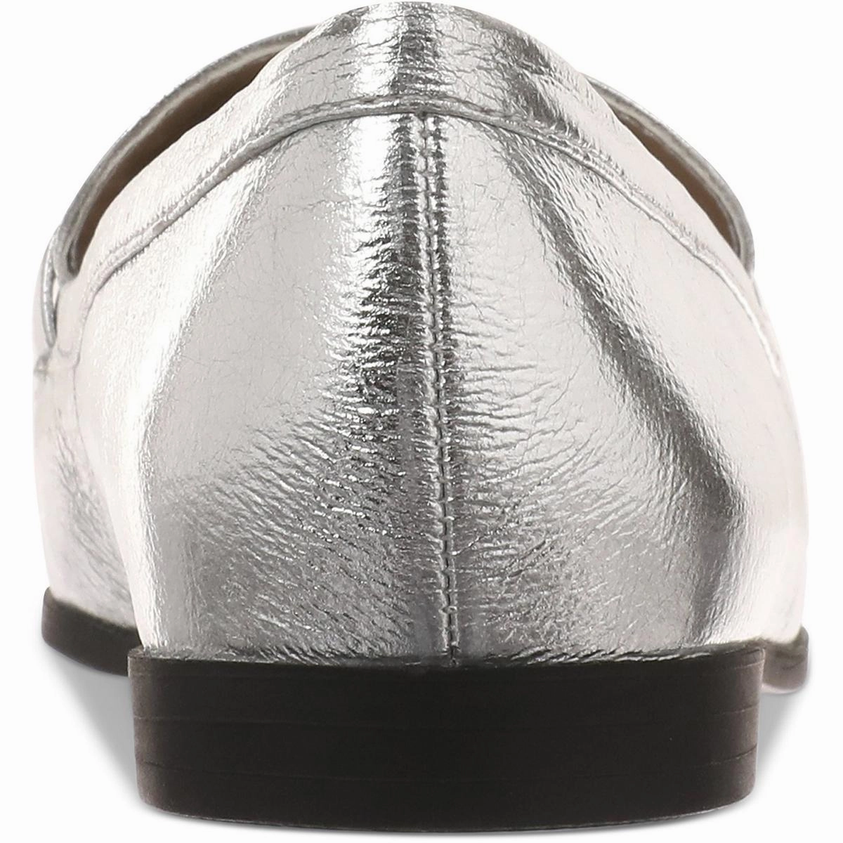 Gayylep Womens Chain Metallic Clogs