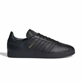 Gazelle 'Core Black Gold Metallic' Mens Footwear outlet deals