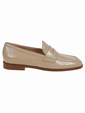 Georgie Moccasin In Super Soft Leather Chic Flats for Women deals