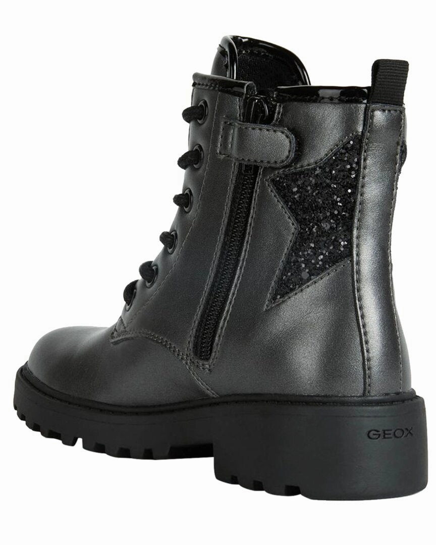Geox Casey Star Leather Boot