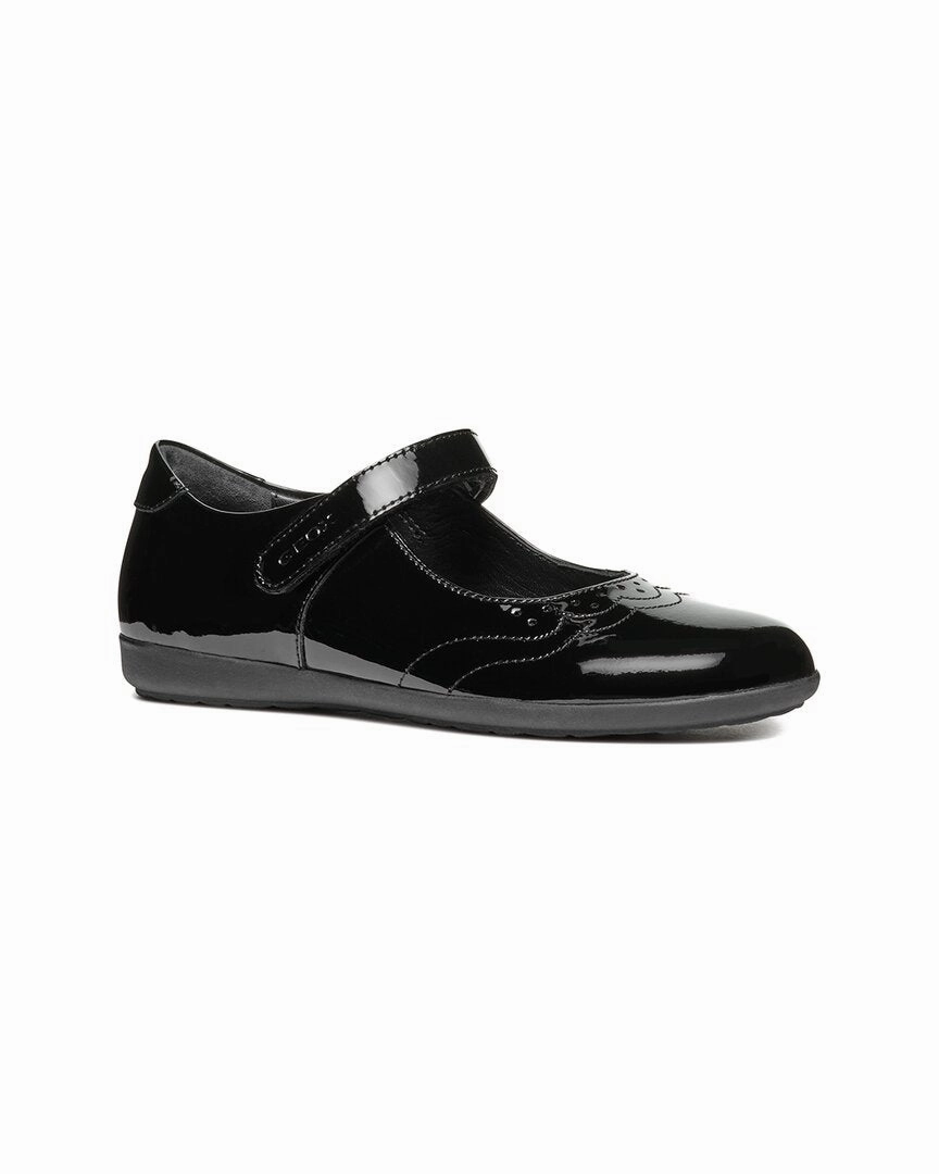 Geox Iberide Leather Ballerina Flat Affordable Casual Footwear for Girls