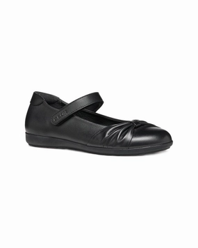 Geox Iberide Leather Ballerina Flat Affordable Casual Footwear for Girls