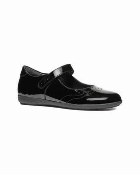 Geox Iberide Leather Ballerina Flat Affordable Casual Footwear for Girls