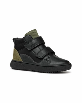 Geox Theleven ABX Suede Sneaker Discount Boys Footwear online