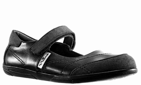 Girl's Alannah Mary Jane Flats In Black Online sale for Girls Shoes