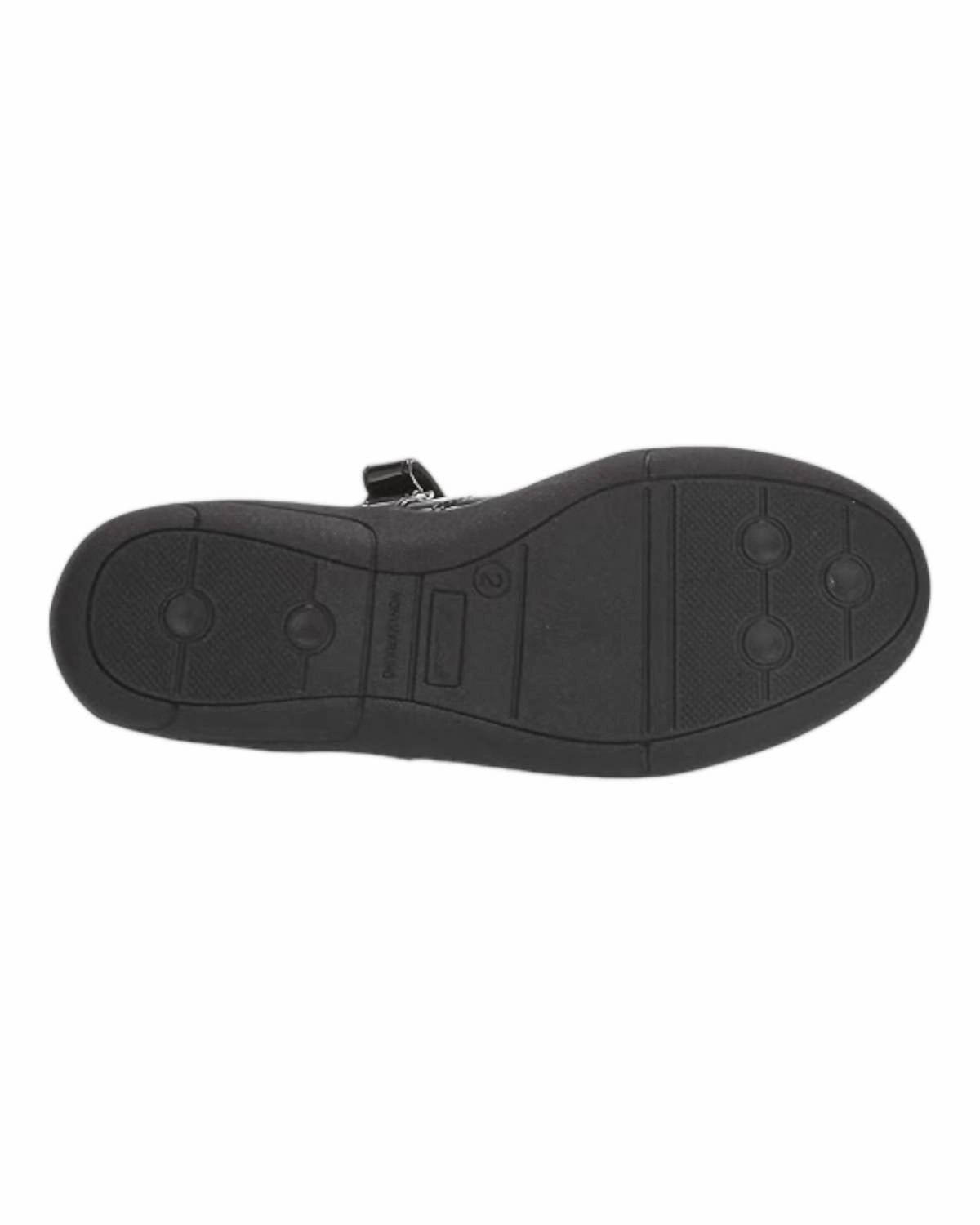 Girl's Alannah Mary Jane Flats In Black