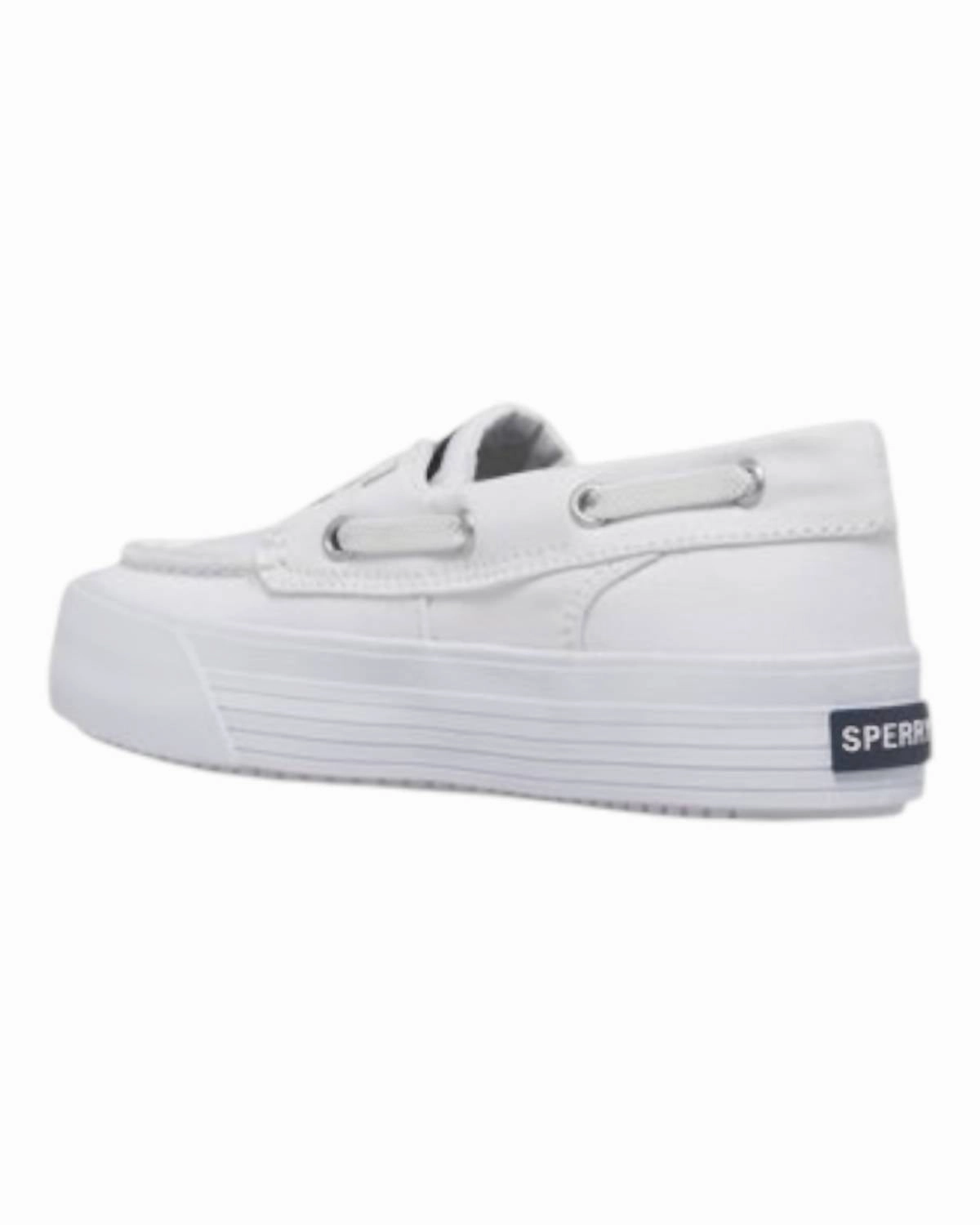 Girl's Bahama Platforms In White