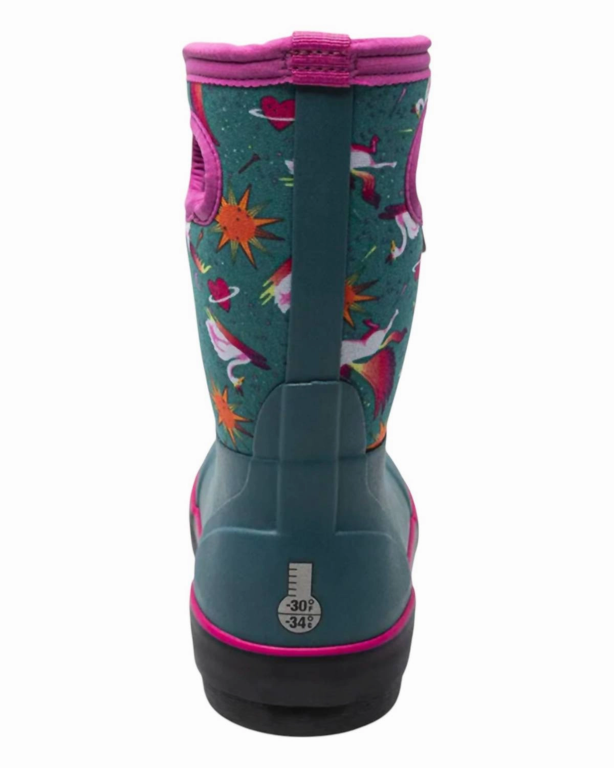 Girl's Classic Pegasus Boots In Teal
