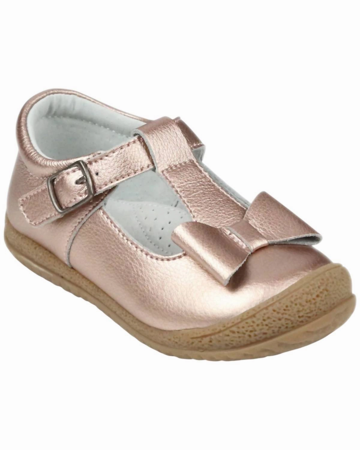Girl's Emma Mary Jane Shoes In Rosegold Online sale for Girls Shoes