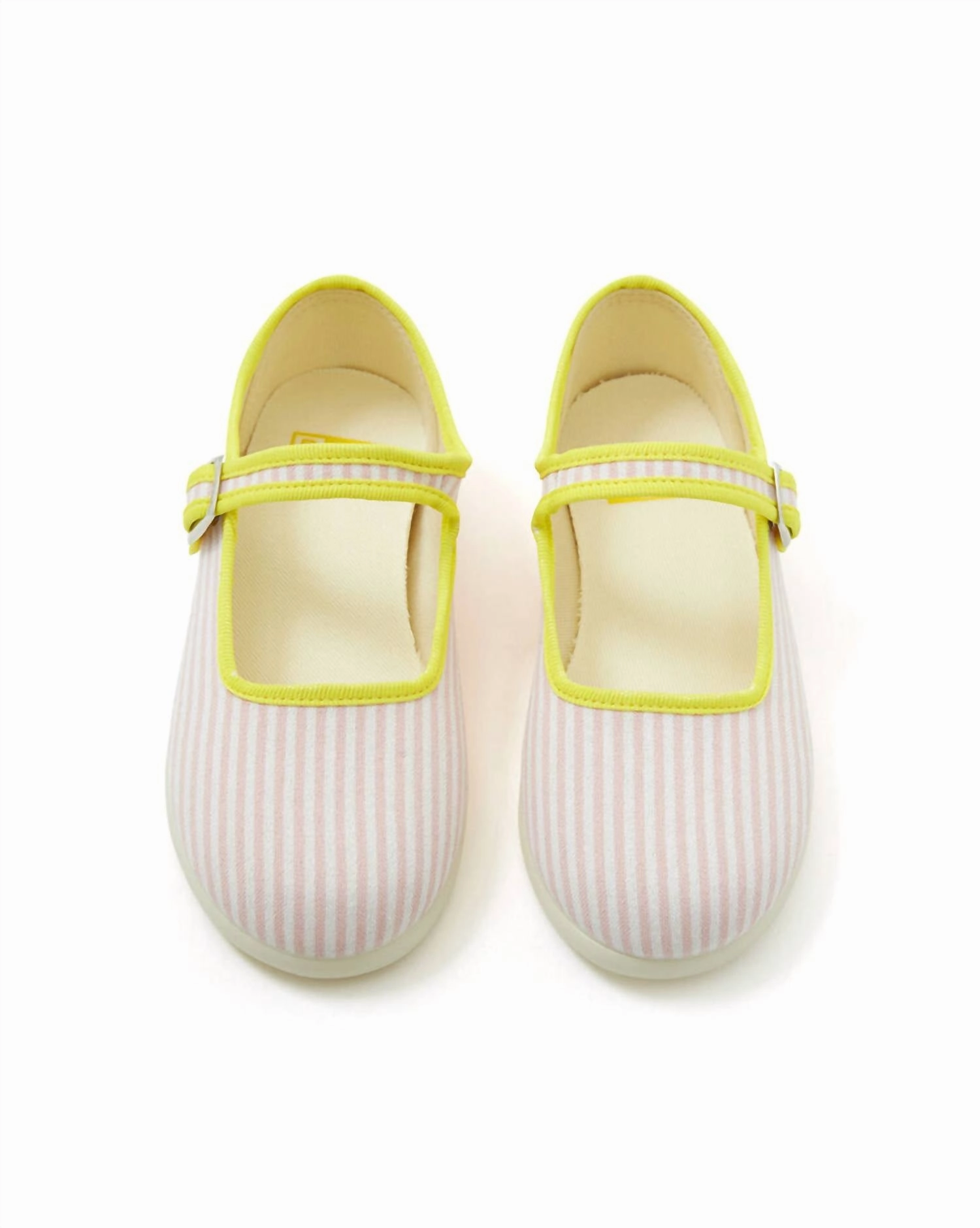 Girl's Jane Shoes In Stripe Rose