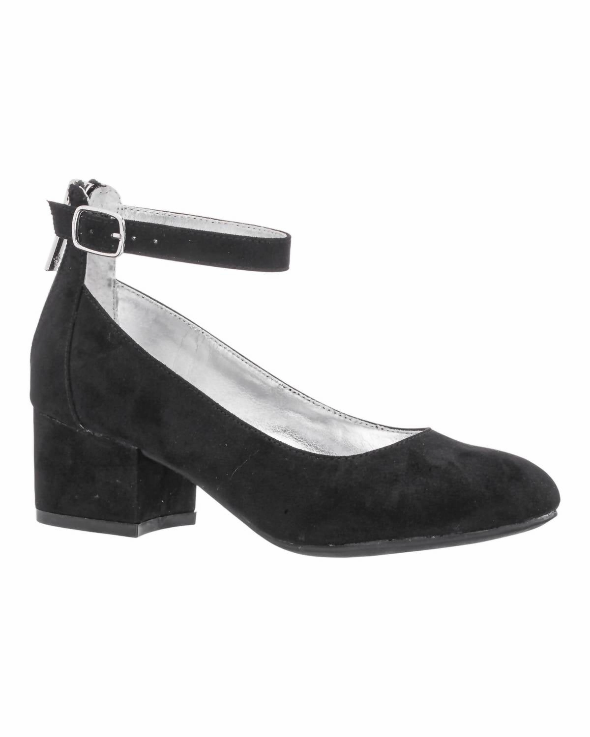 Girl's Lennie Pumps In Black Microsuede Online sale for Girls Shoes