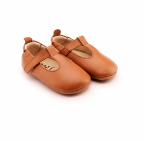 Girl's Ohme Bub Shoes In Tan Girls Shoes promo price