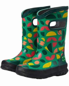 Girl's Shapes Rain Boots In Green Online sale for Girls Shoes