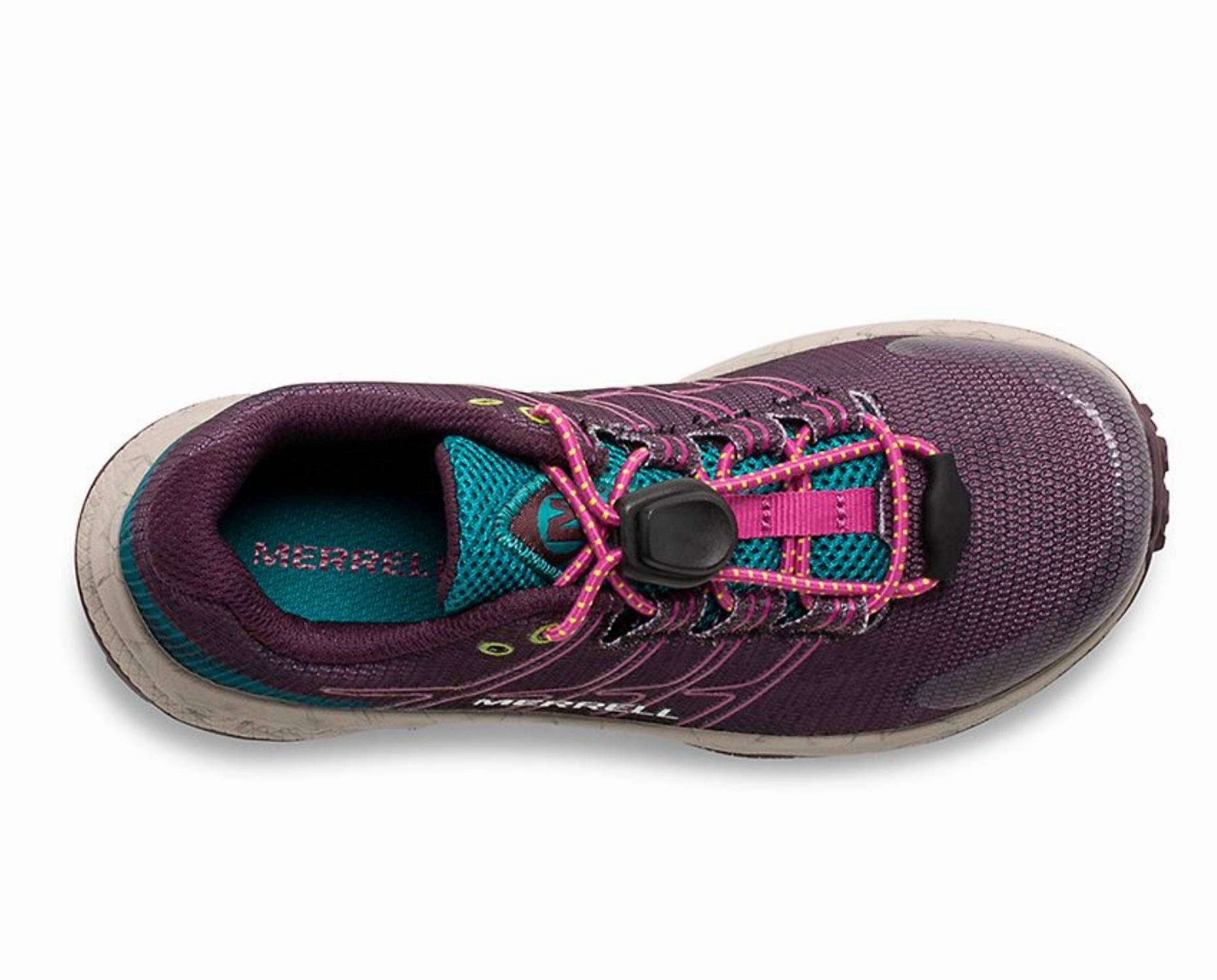 Girls - Moab Flight Low A/c Hiking Shoes In Burgundy
