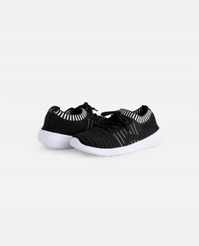 Girls Energy Lace Up Sneaker In Black Online sale for Girls Shoes