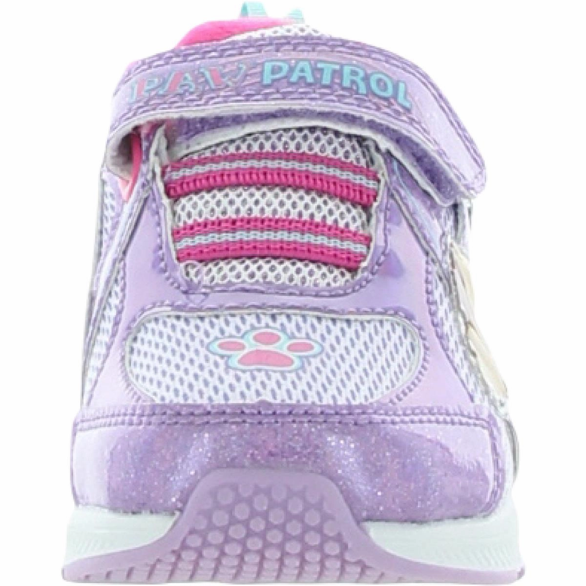 Girls Glitter Mesh Light-Up Shoes