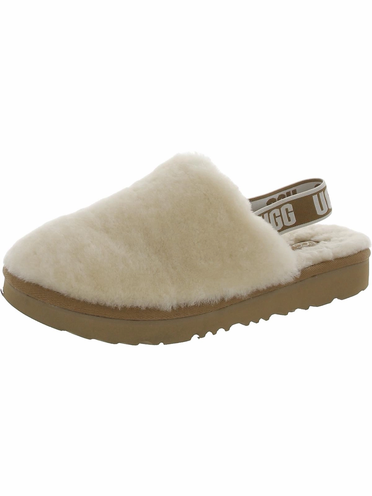 Girls Shearling Slip-On Slingback Slippers Discount Girls Shoes with deals