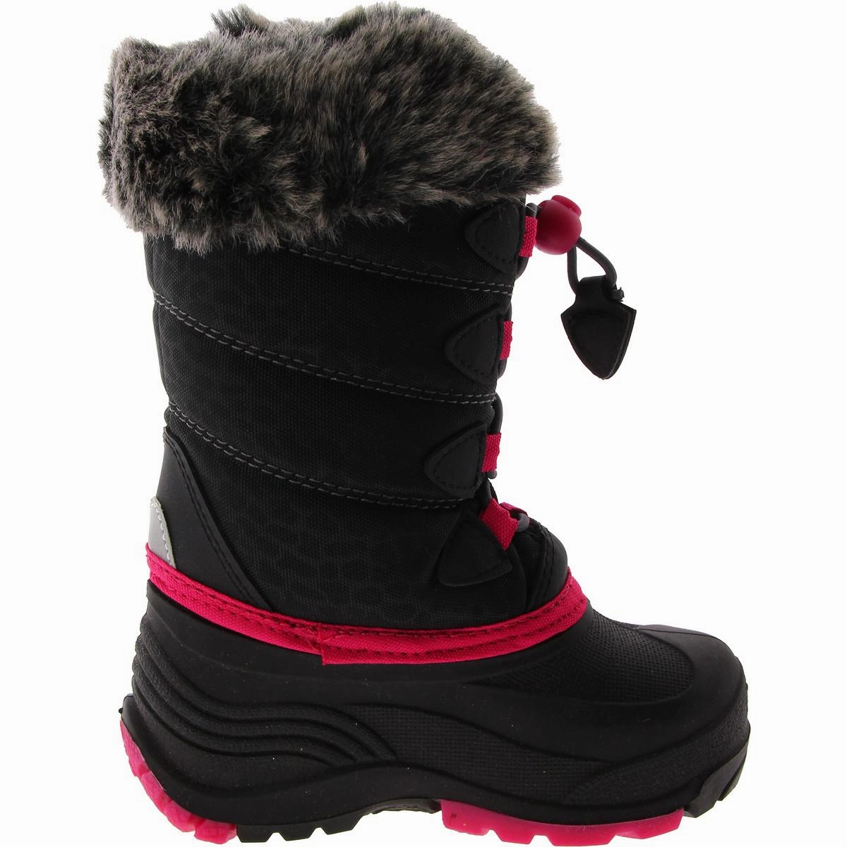 Girls Toddler Faux Fur Lined Winter & Snow Boots