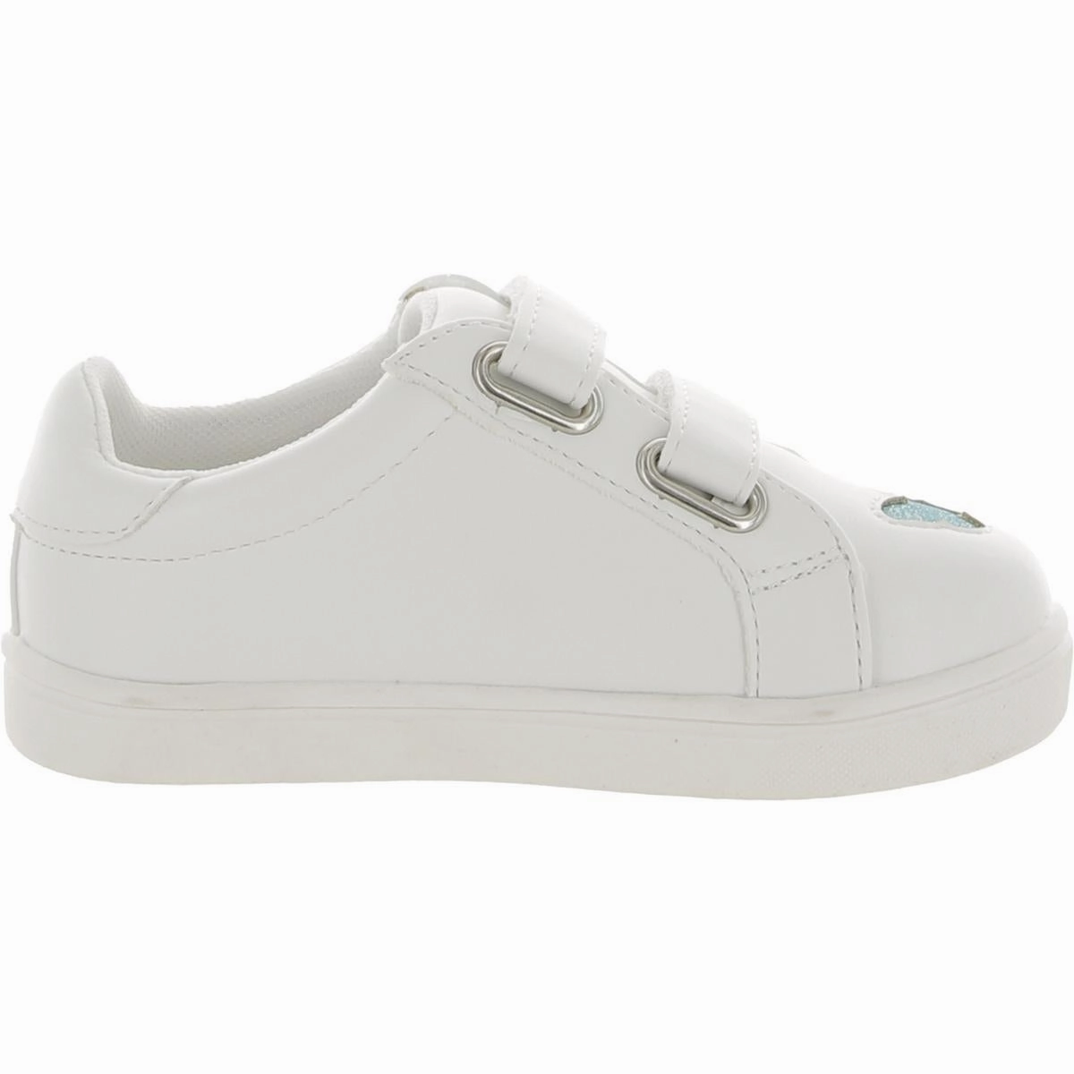 Girls Toddler Faux Leather Casual and Fashion Sneakers