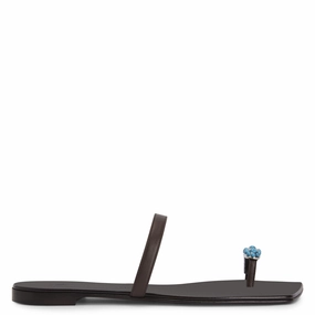 Giuseppe Zanotti Alchemisia Ring Soft Sole Flats Womens sale
