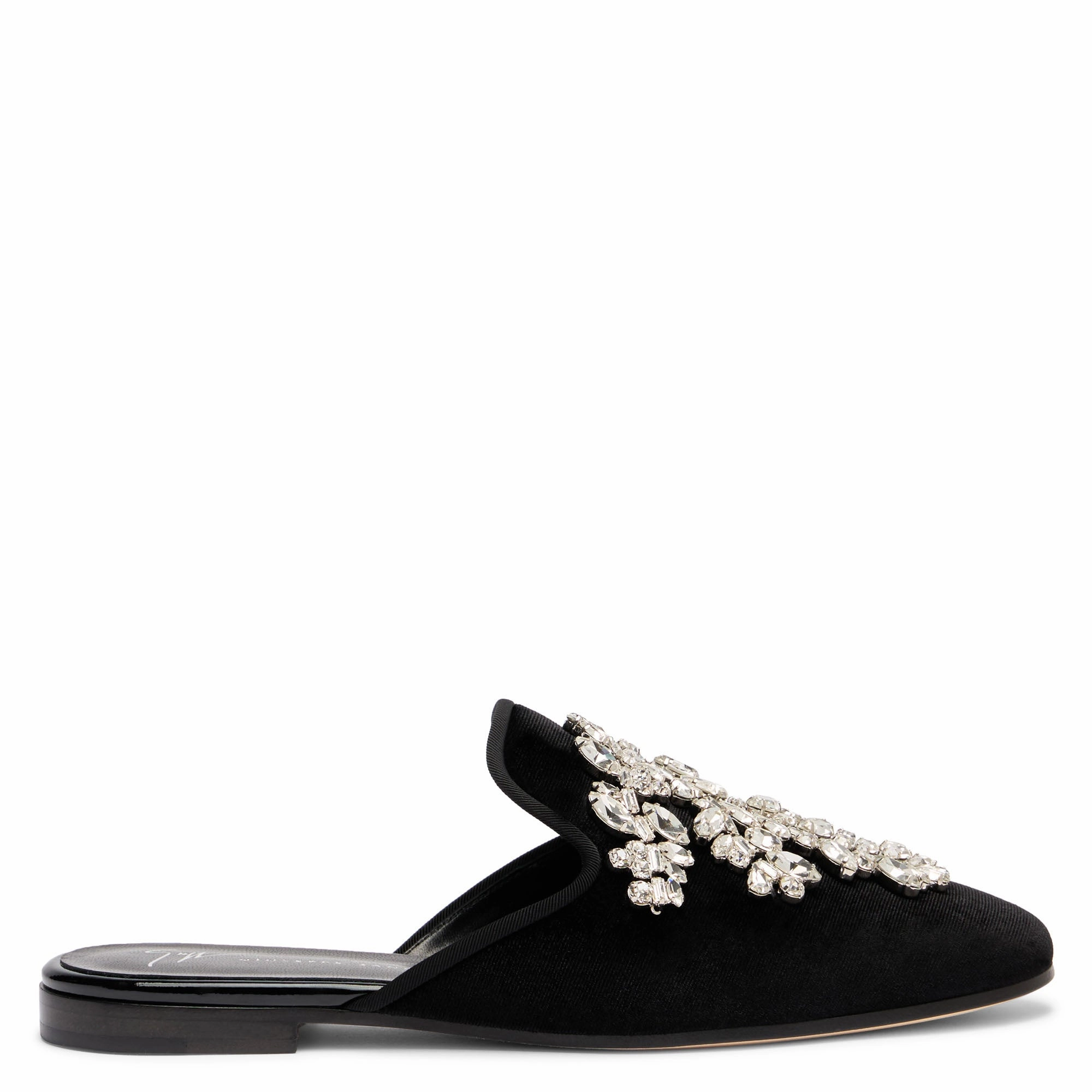 Giuseppe Zanotti Elsa Crystal Cheap Ballerina Flats Womens