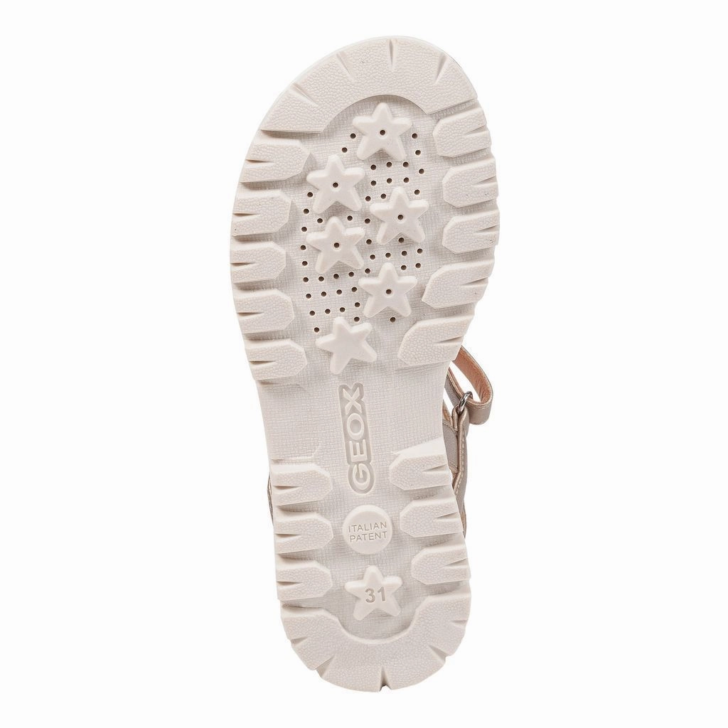 Gold Starblush Sandals