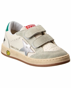 Golden Goose Ball Star Leather & Suede Sneaker Girls Casual Shoes promo price