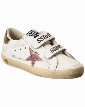 Golden Goose Old School Leather Sneaker Girls Casual Shoes promo price