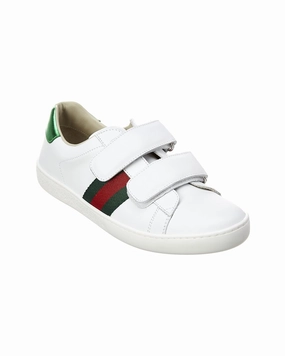 Gucci Leather Sneaker Girls Casual Shoes promo price
