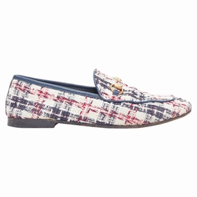 Gucci red tweed horsebit loafers Cheap Ballerina Flats Womens