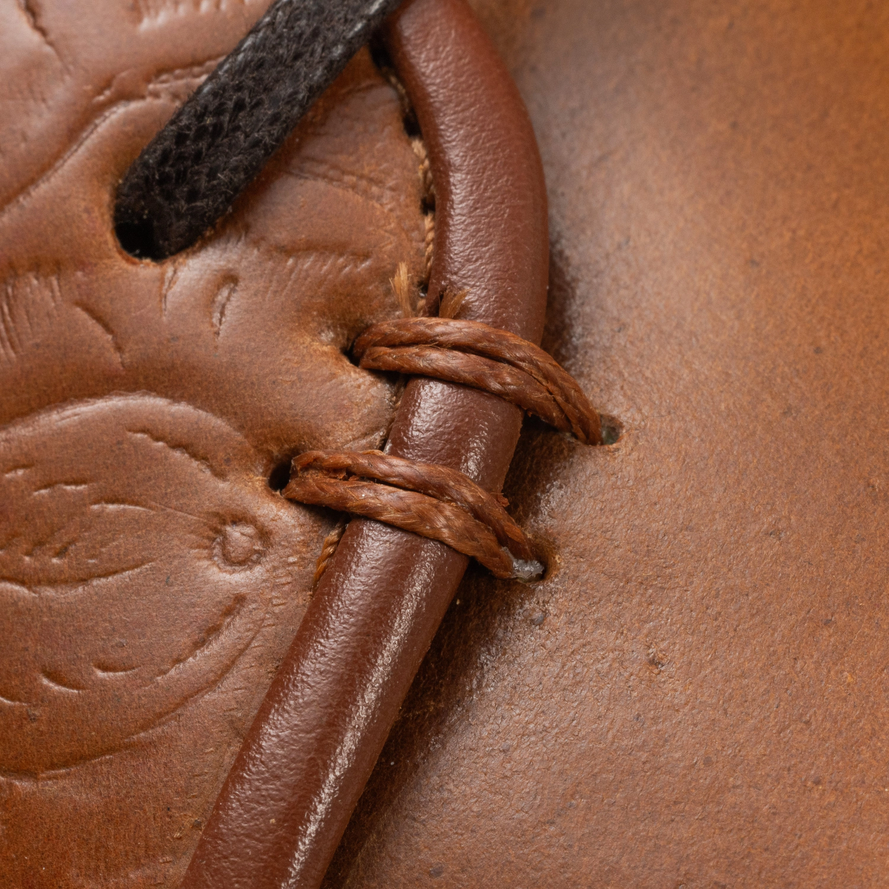 Harlestone Derby - D12 Western Floral Bourbon Shell Cordovan