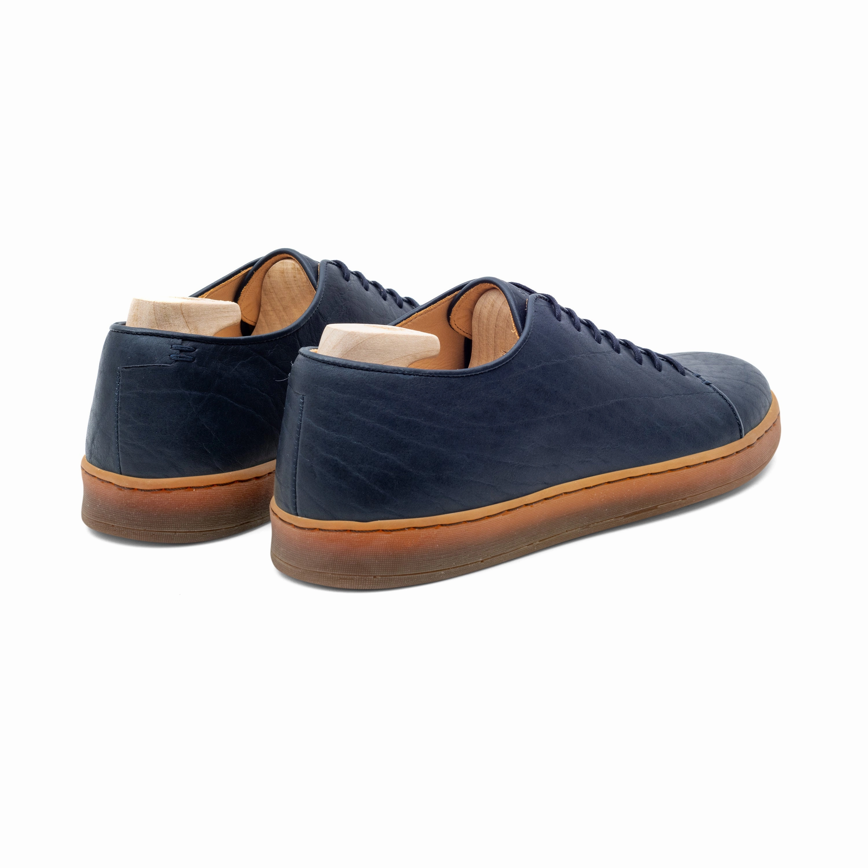 Harlestone Derby - Ink Horween Buffalo Leather
