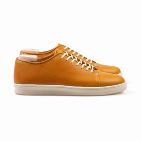 Harlestone Derby - Mustard Badalassi Minerva Box Mens Sneakers on clearance