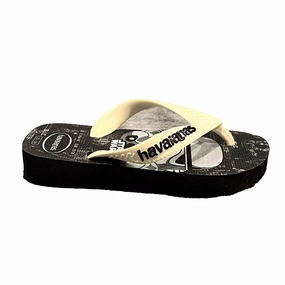 Havaianas Boys Black | White Star Wars Flip Flops Boys Casual Shoes clearance