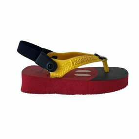 Havaianas Boys Red | Yellow Mickey Flip Flops Size: 4-5 Toddler Boys Casual Shoes clearance