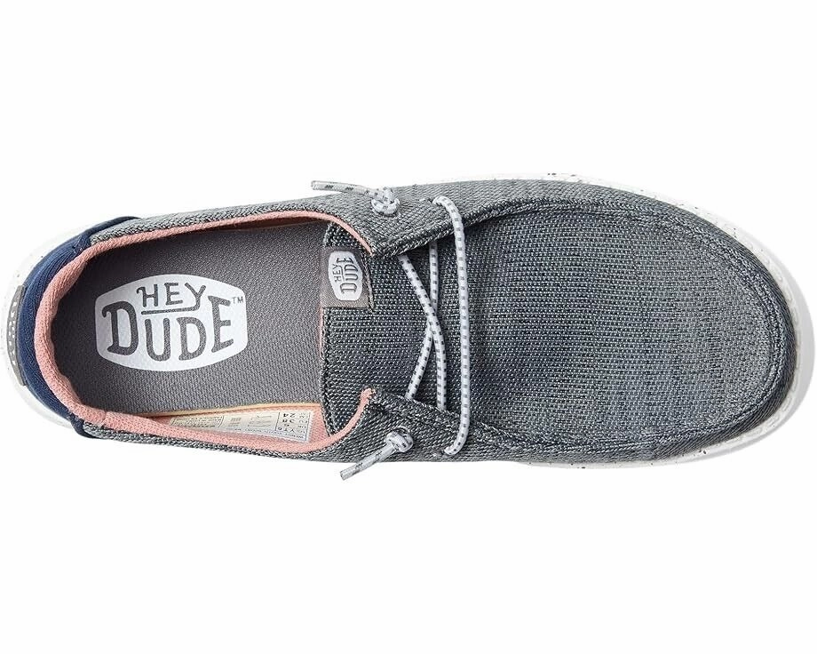 Hey Dude Wendy Sport Mesh Little Kids Girls Size US 13 Navy Casual Shoes FZP583