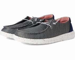 Hey Dude Wendy Sport Mesh Little Kids Girls Size US 13 Navy Casual Shoes FZP583 Online sale for Girls Shoes