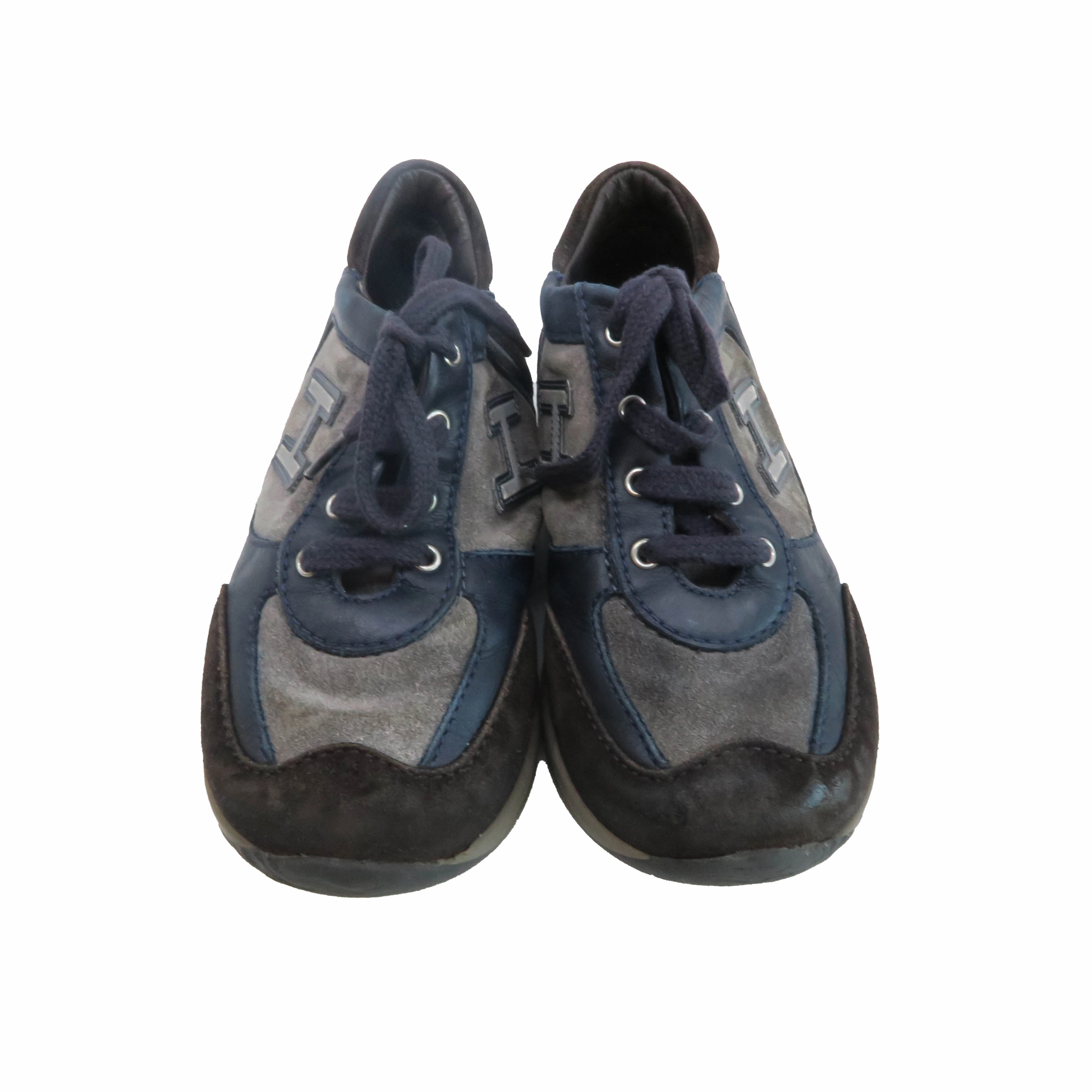 Hogan Boys Black | Blue Shoes Boys Casual Shoes clearance