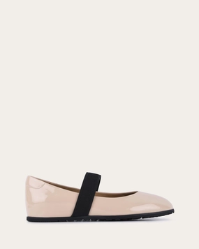 HOPE CASUAL FLATS NATURAL CRINKLE PATENT Affordable Womens Flats online