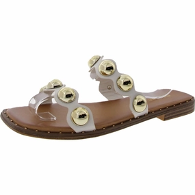 HOPE Womens Jeweled Manmade Flat Shoes Womens Fashion Flats cheap