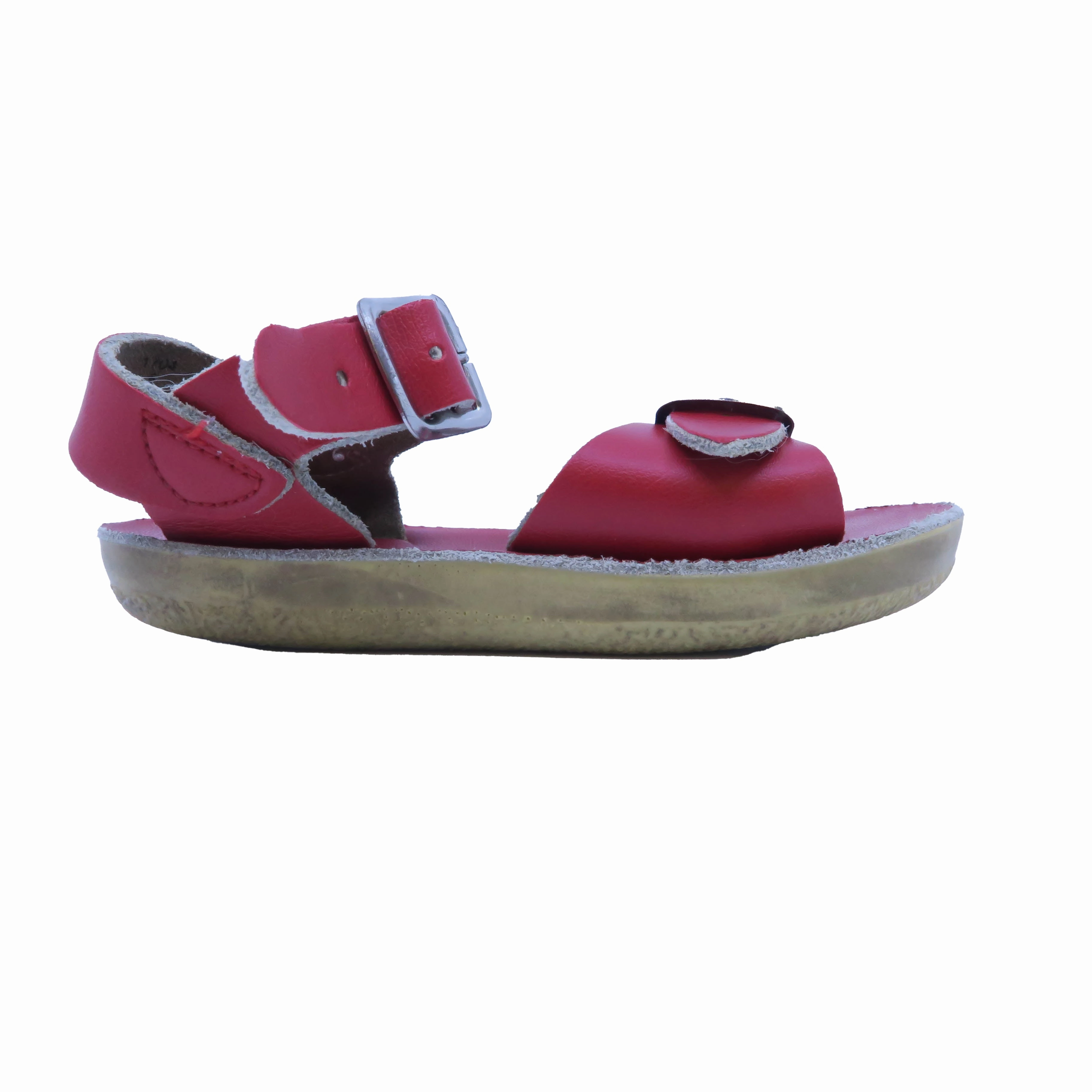 Hoy Saltwater Girls Red Sandals