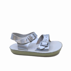 Hoy Saltwater Girls Silver Sandals Boys Casual Shoes clearance