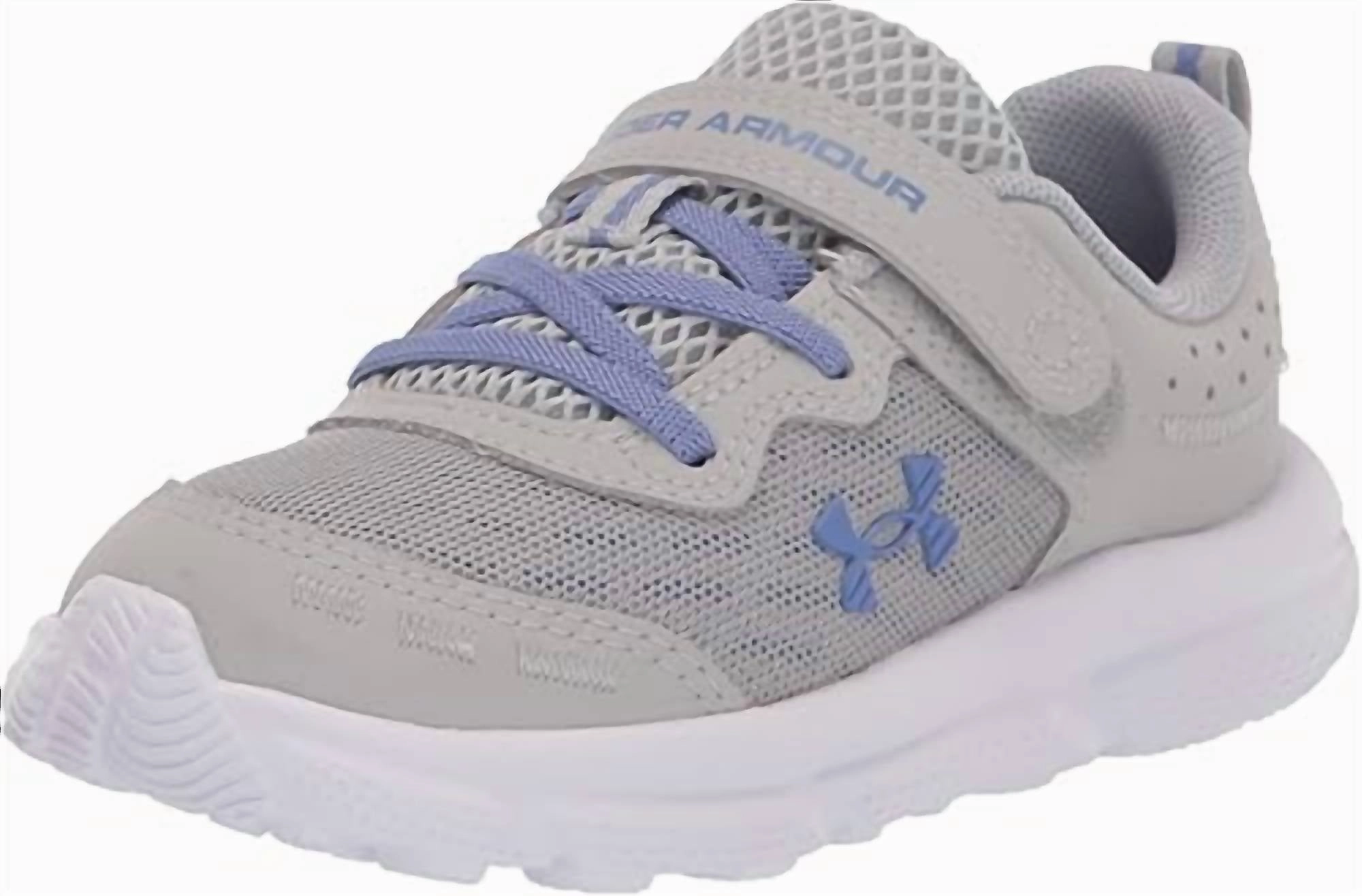Infant Assert 10 Ac Running Shoes In Mod Gray/nebula Purple/baja Blue