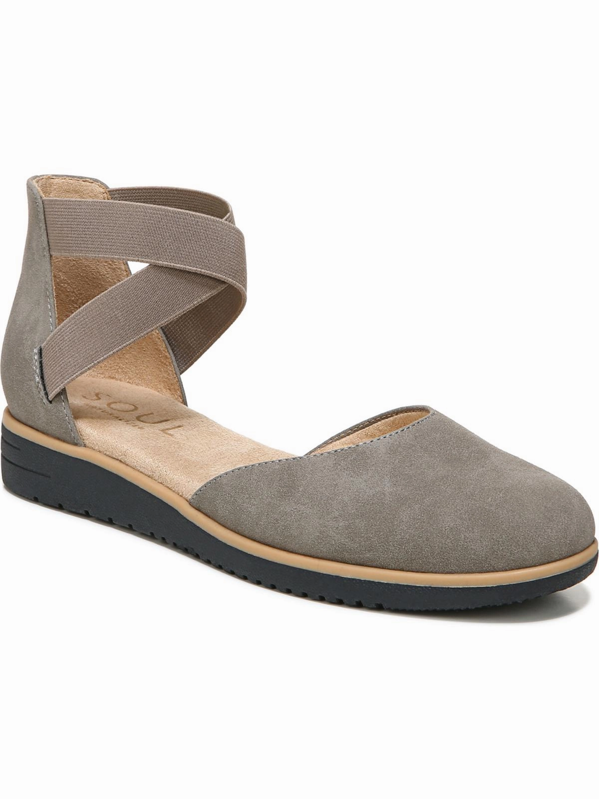 Intro Womens Cushioned Footbed Slip On Shoes
